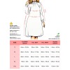 M3825 High-Neck Mini Dress With Long Bell Sleeves