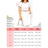 M3801 Round-Neck Drawstring Waist Pocket Dress