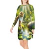 M3824 Casual Long-Sleeved Dress