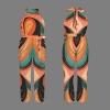 Carnival Custom Individualized Women's Sleeveless Halterneck Tie Waist Jumpsuit