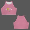 Women's Letter Print Casual Tank Top Custom Personalized Women's Casual Tank Top