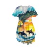 M3834 V-Neck Fitted Dress