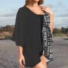 Kimono Chifon Salmos 150 Custom Personalized Women's Kimono Chiffon Cover Up