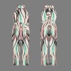 Whispering Breeze Custom Individualized Women's Sleeveless Halterneck Tie Waist Jumpsuit